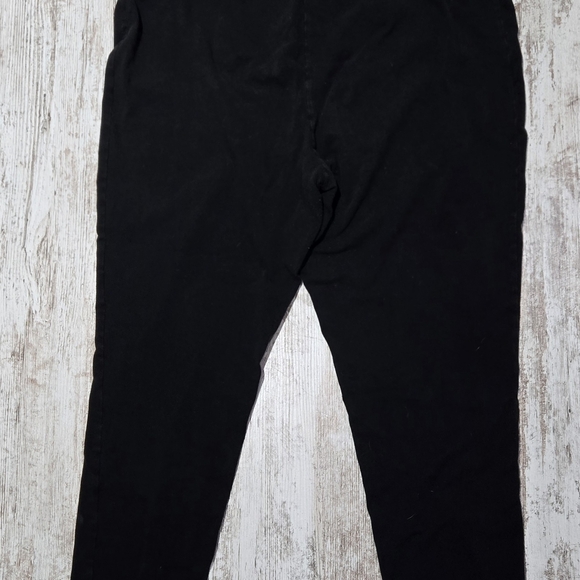 Time And Tru Maternity Classic Black Yoga Pants - Picture 1 of 3